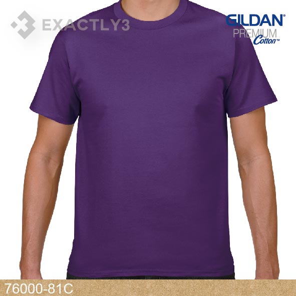 Gildan 76000 81C (印圓領T-Shirt / 最多印衫選擇)