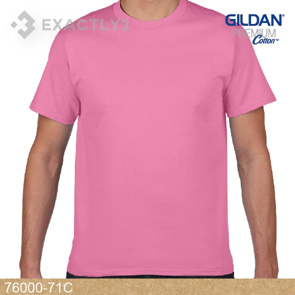 Gildan 76000 71C (印圓領T-Shirt / 最多印衫選擇)