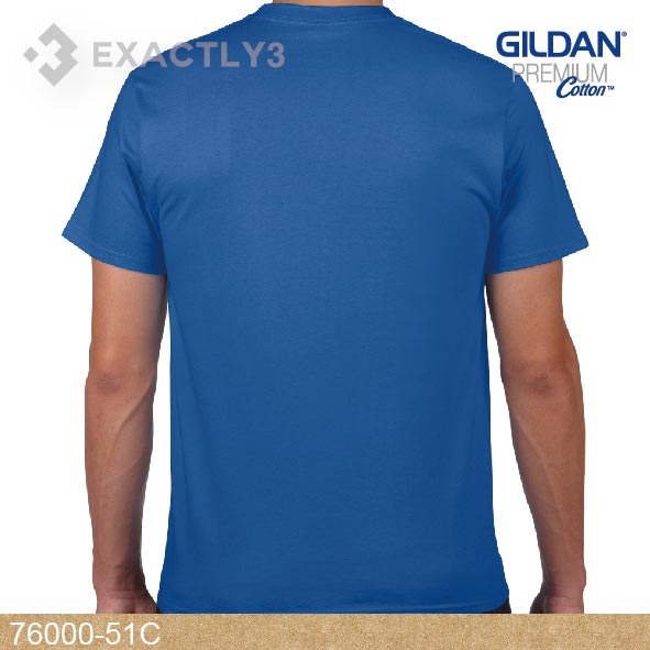 Gildan 76000 51C (印圓領T-Shirt / 最多印衫選擇)