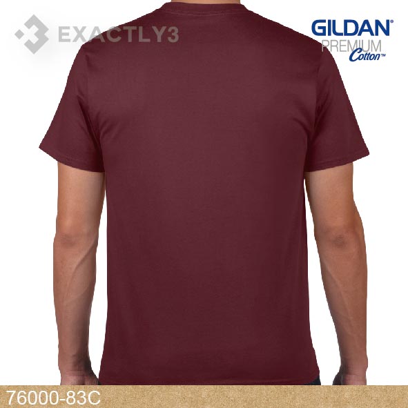 Gildan 76000 83C (印圓領T-Shirt / 最多印衫選擇)