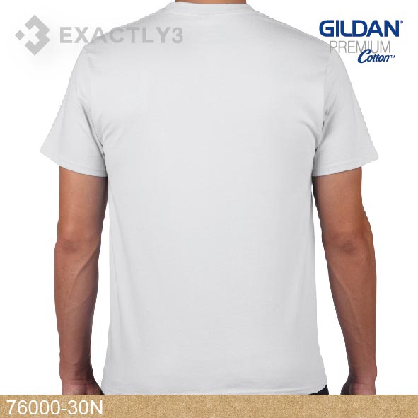 Gildan 76000 30N (印圓領T-Shirt / 最多印衫選擇)