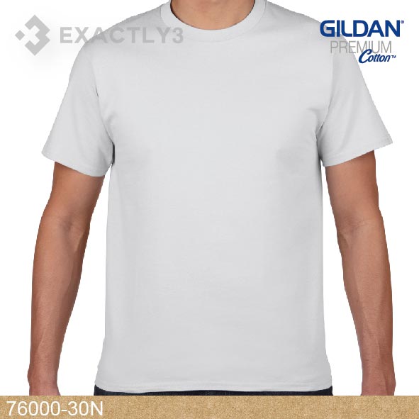 Gildan 76000 30N (印圓領T-Shirt / 最多印衫選擇)